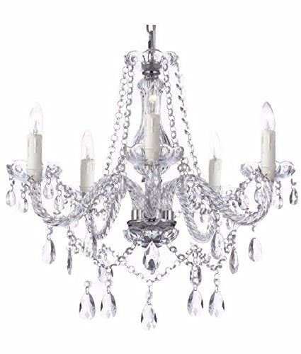 Crystal Glass Chandelier